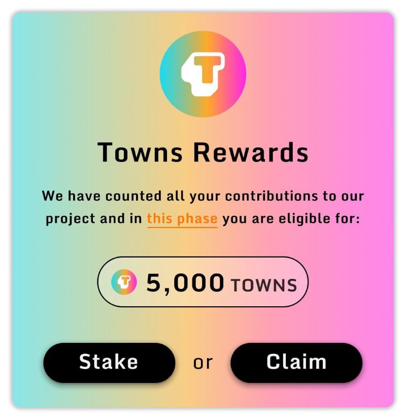 Towns Airdrop