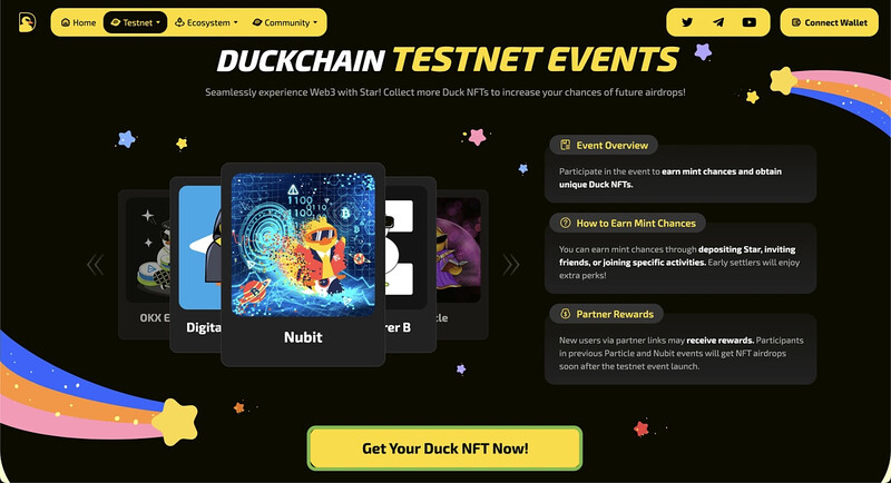 Cách tham gia DuckChain Airdrop