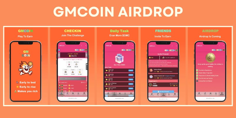 Hướng dẫn cách tham gia GMCoin Airdrop