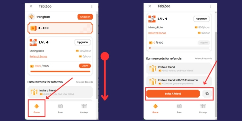 Hướng dẫn cách chơi TabiZoo Airdrop